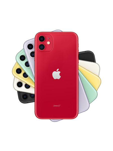 Apple iPhone 11 赤色 80%バッテリー 64GB Apple iPhone 11, 64GB, Red - Fully Unlocked (Renewed Premium
