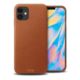 Olixar Genuine Leather iPhone 12 mini Case - Brown (PE-0114)