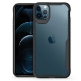 Olixar NovaShield iPhone 12 Pro Max Bumper Case - Black (PE-0117)