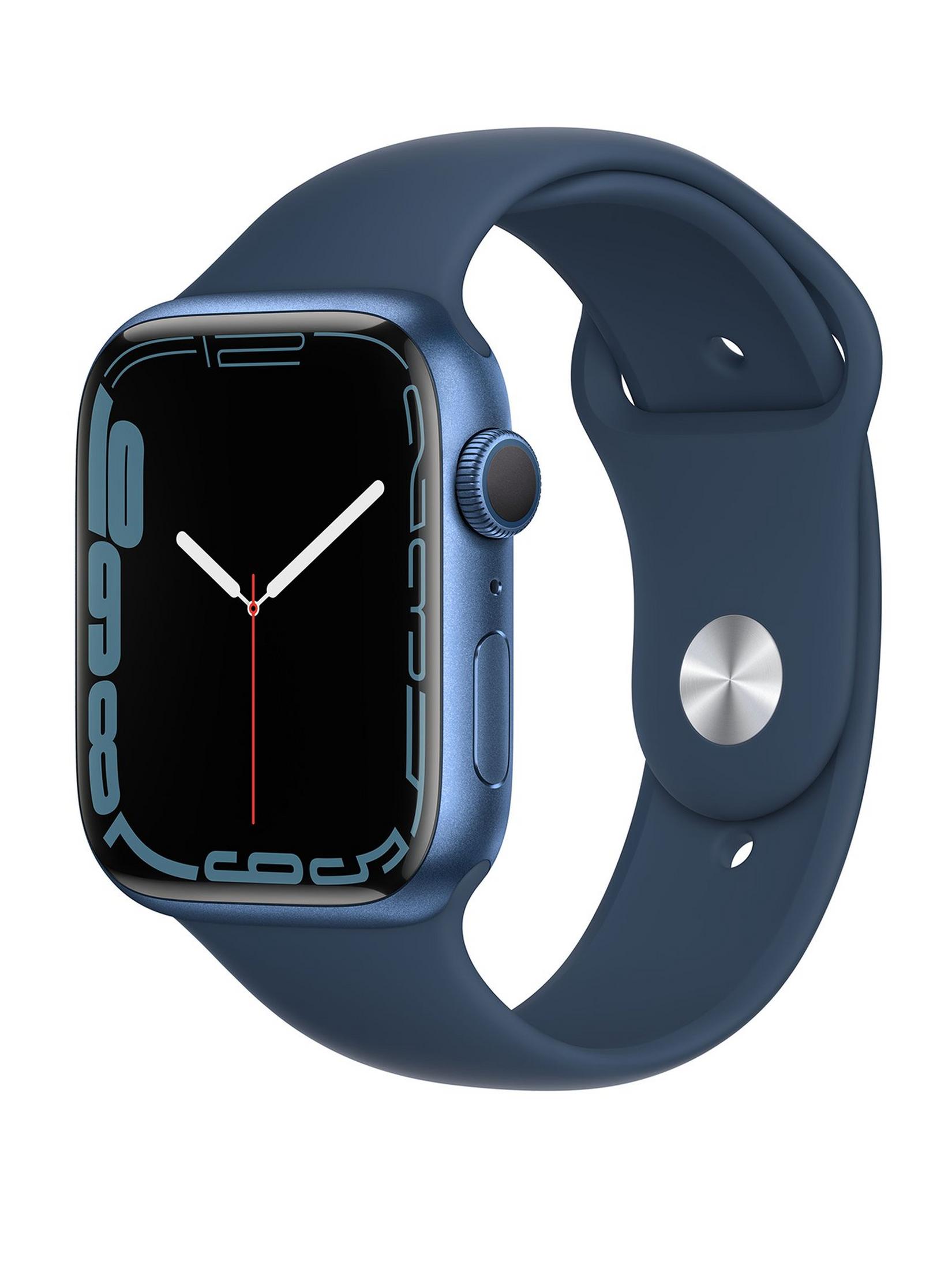 Watch Series 7 (GPS), 45mm Blue Aluminium Case with Abyss Blue Sport Band (PE-0260)