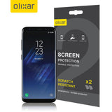 Olixar Samsung Galaxy S8 Screen Protector 2-in-1 Pack (PE-027)