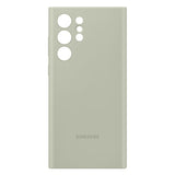 Official Samsung Silicone Cover Olive Green Case - For Samsung Galaxy S22 Ultra (PE-0290)