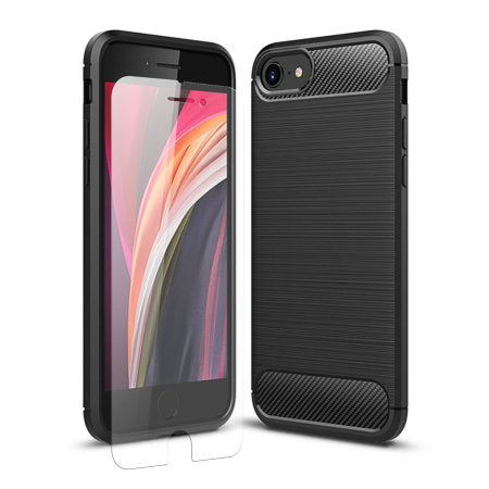 iPhone 8 Olixar Sentinel Case and Glass Screen Protector (PE-056)