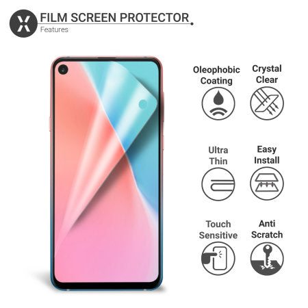 Olixar Samsung Galaxy A60 Film Screen Protector 2-in-1 Pack (PE-06)