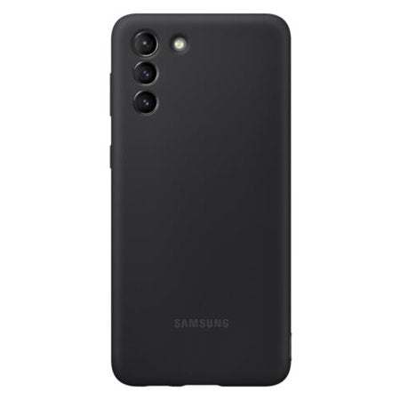 Official Samsung Black Silicone Cover Case - For Samsung Galaxy S21 Plus (PE-074)