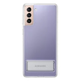 Official Samsung 100% Clear Standing Cover - For Samsung Galaxy S21 Plus (PE-075)