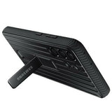 Official Samsung Black Protective Standing Case - For Samsung Galaxy S21 Ultra (PE-079)